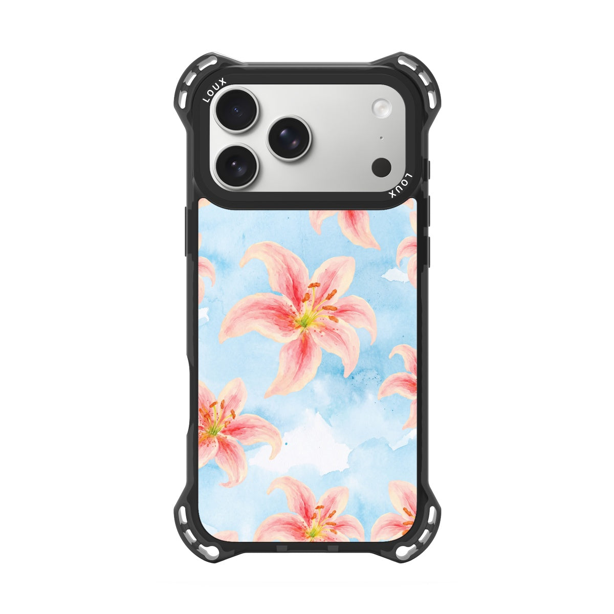 Capa Sweet Lily Para iPhone Obsidian Loux