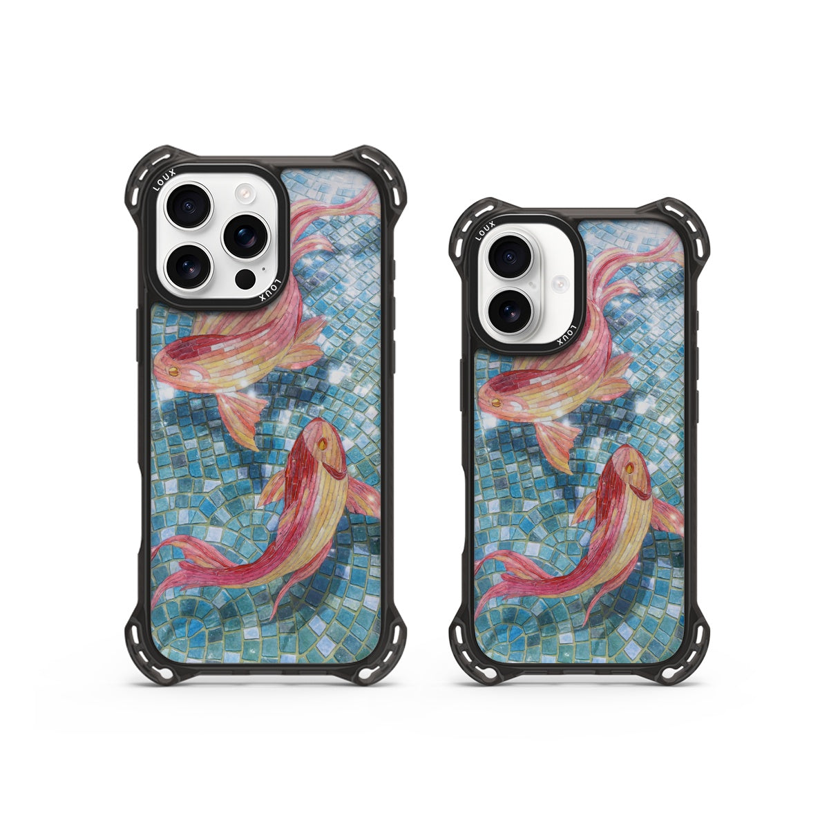 Capa Koi Pond Para iPhone Obsidian Loux