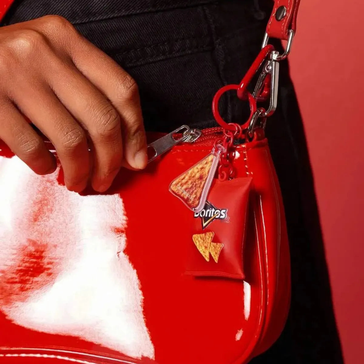 Chaveiro Doritos Pacote Miniatura Vermelho Chip