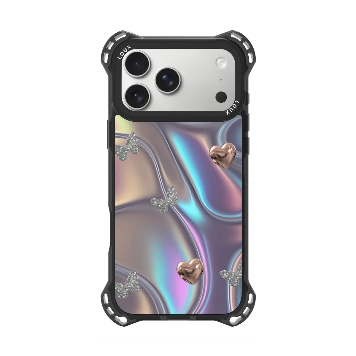 Capa Iridescent Dream Para iPhone Obsidian Loux