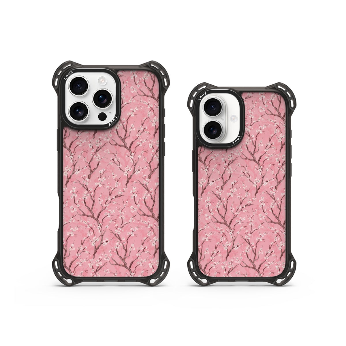 Capa Sakura Bloom Para iPhone Obsidian Loux