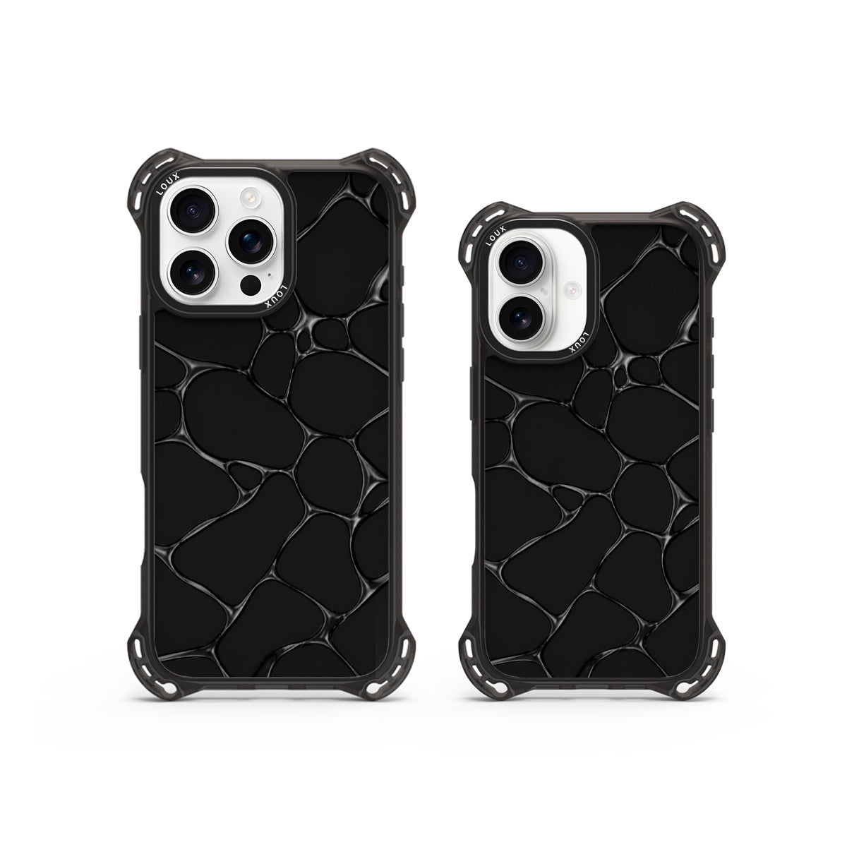 Capa Black Web Para iPhone Obsidian Loux