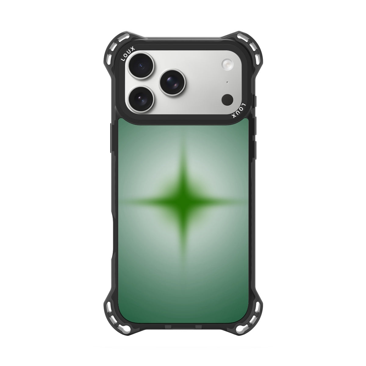 Capa Supernova Esmeralda Para iPhone Obsidian Loux