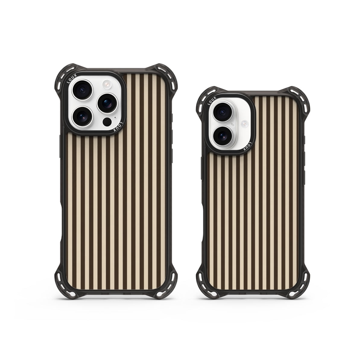 Capa Havana Stripe Para iPhone Obsidian Loux