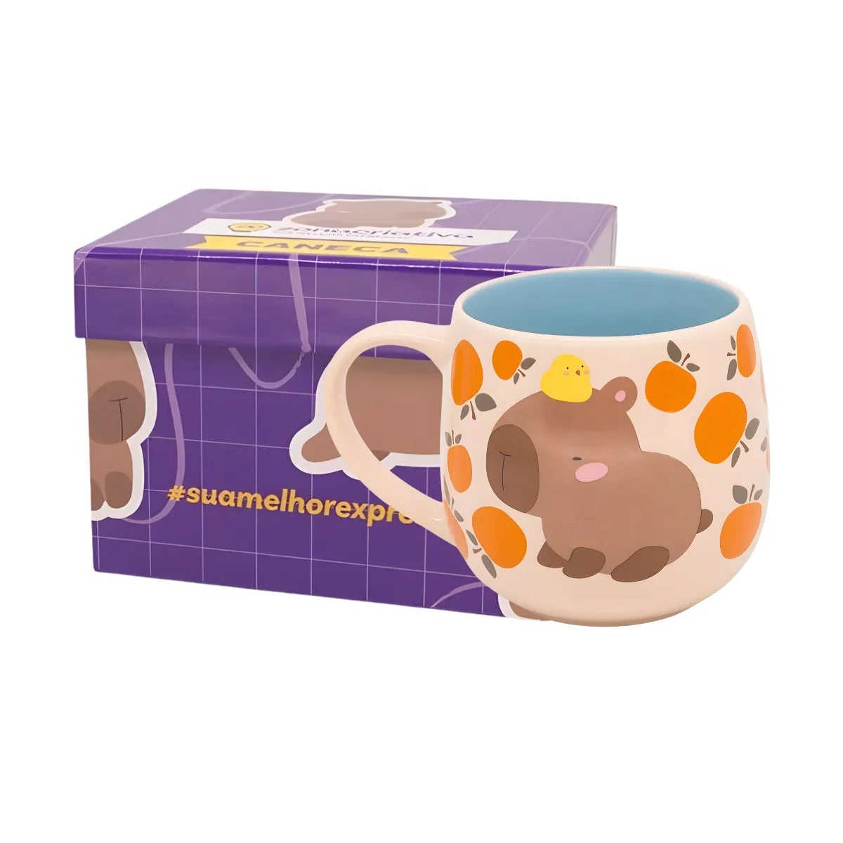 Caneca Seja Capivara 400ml
