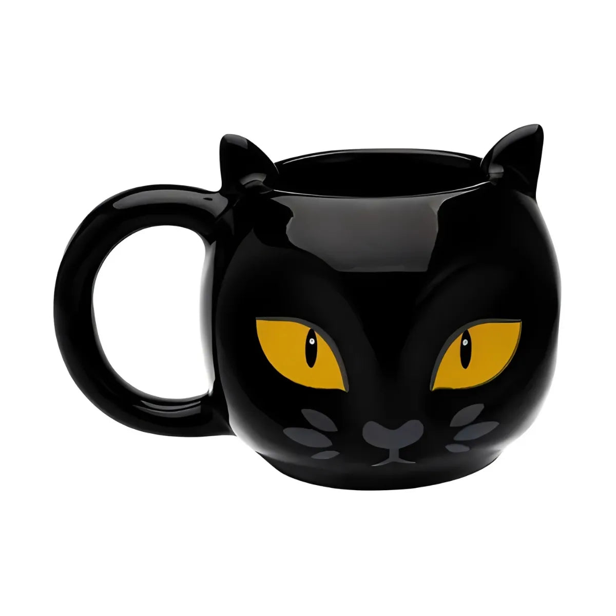 Caneca Gatuno Meia-Noite 3D 300ml