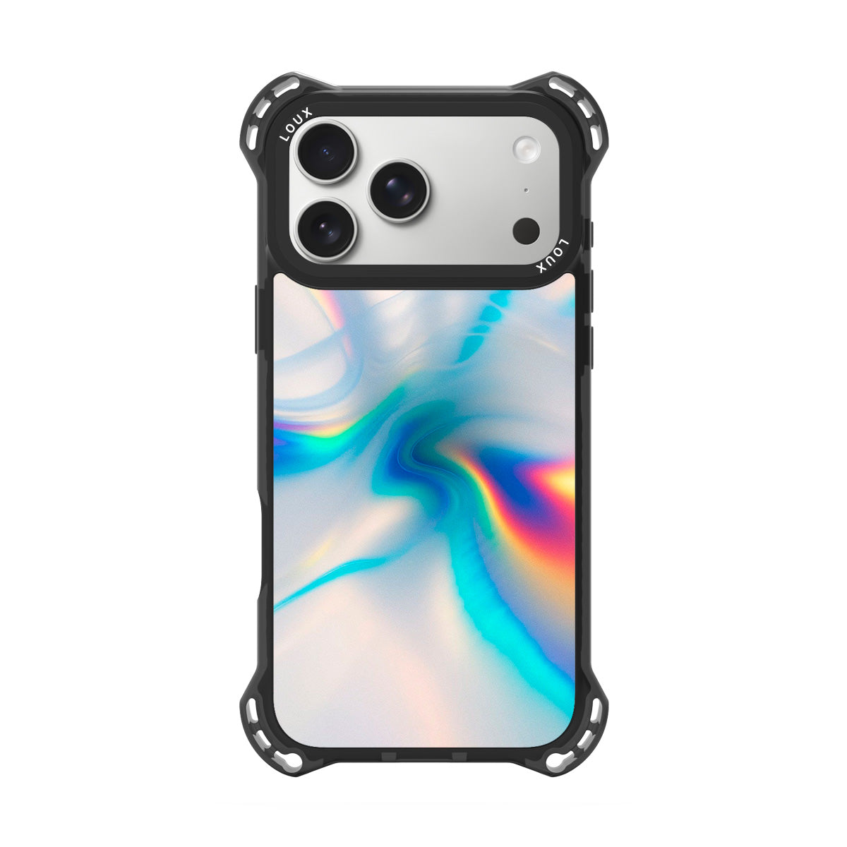 Capa Prisma Fluido Para iPhone Obsidian Loux