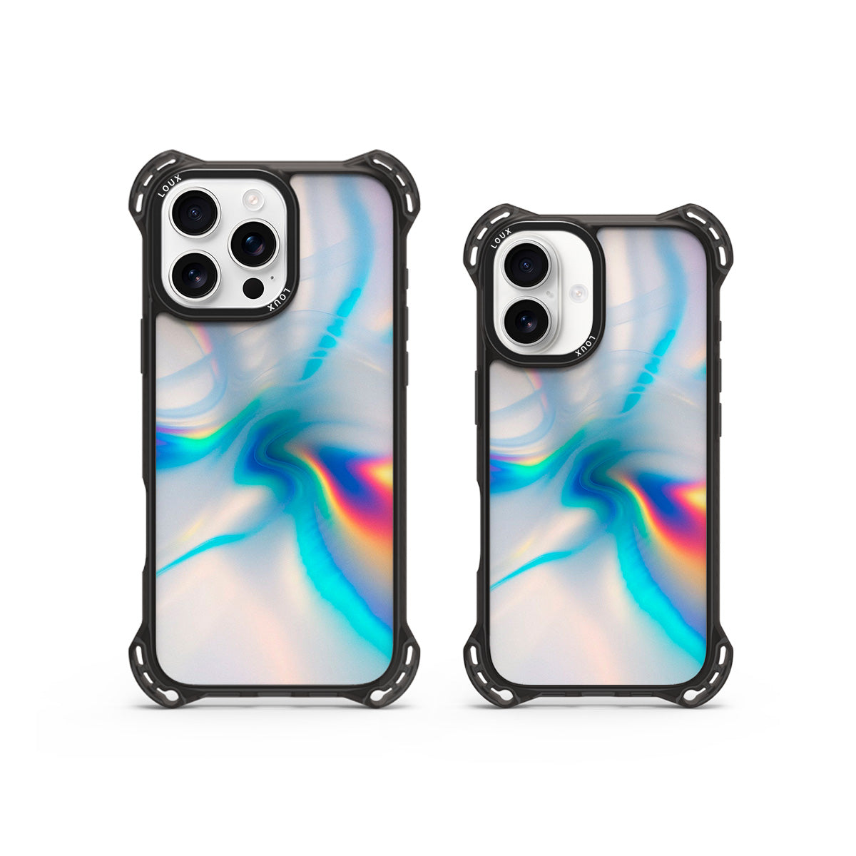 Capa Prisma Fluido Para iPhone Obsidian Loux