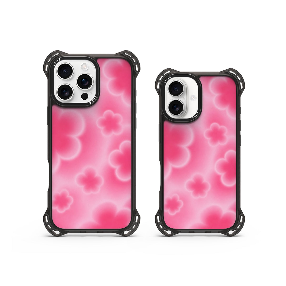 Capa Soft Blooms Para iPhone Obsidian Loux