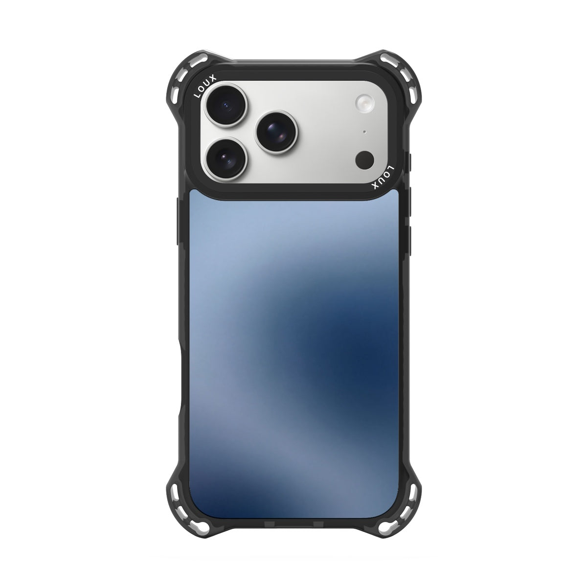 Capa Blue Steel Para iPhone Obsidian Loux