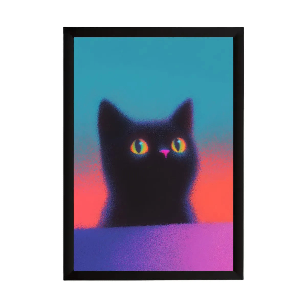 Quadro Pop Art Gato