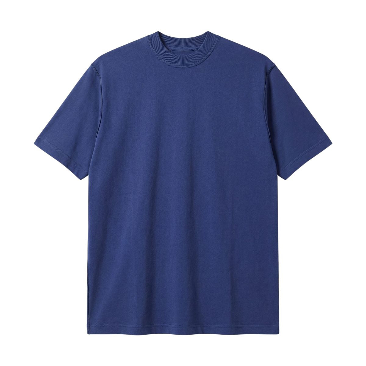 Camiseta Oversized Malhão 220g - Azul Escuro