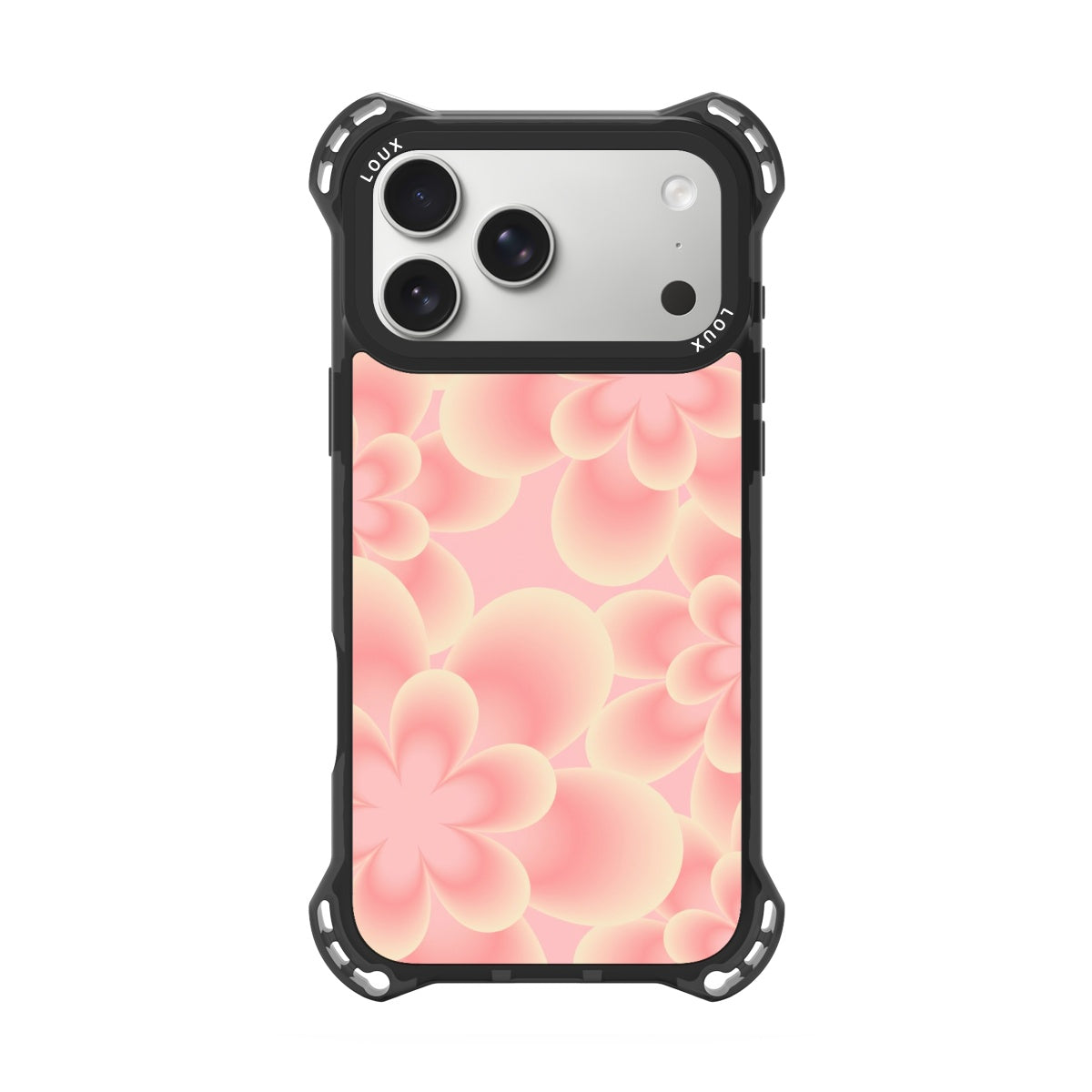 Capa Rosé Garden Para iPhone Obsidian Loux
