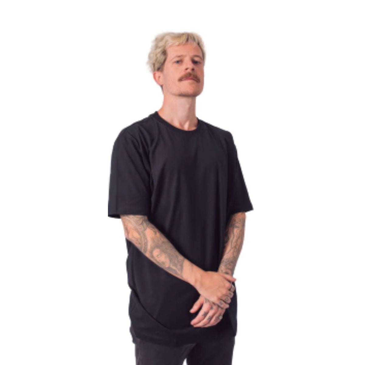 Camiseta Streetwear 180g - Preto