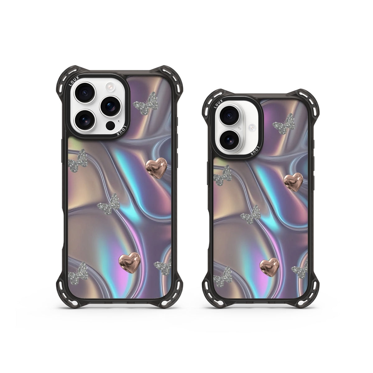 Capa Iridescent Dream Para iPhone Obsidian Loux