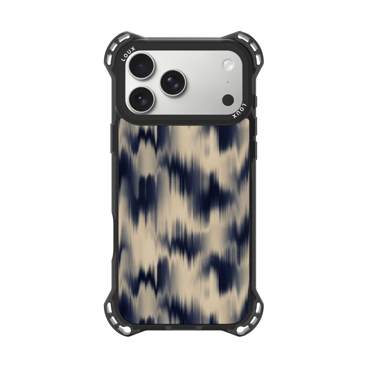 Capa Linen Haze Para iPhone Obsidian Loux