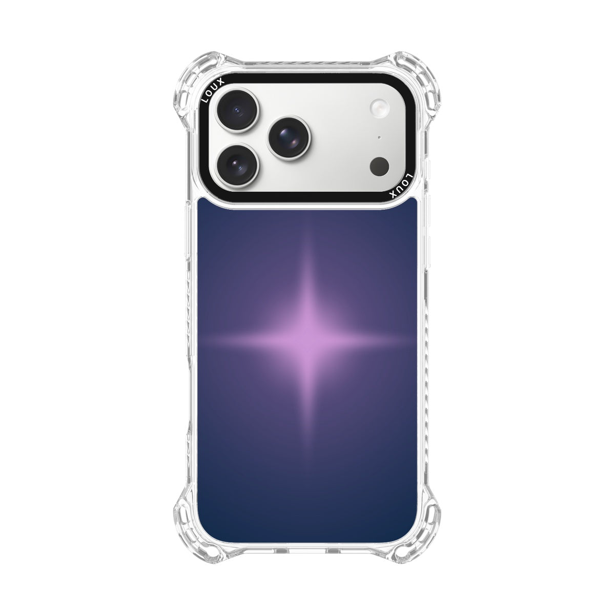 Capa Supernova Galáxia Para iPhone Obsidian Loux