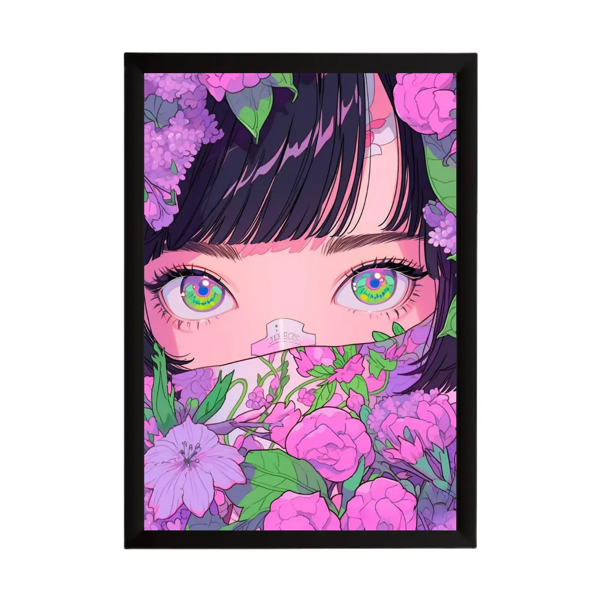 Quadro Neon Bloom