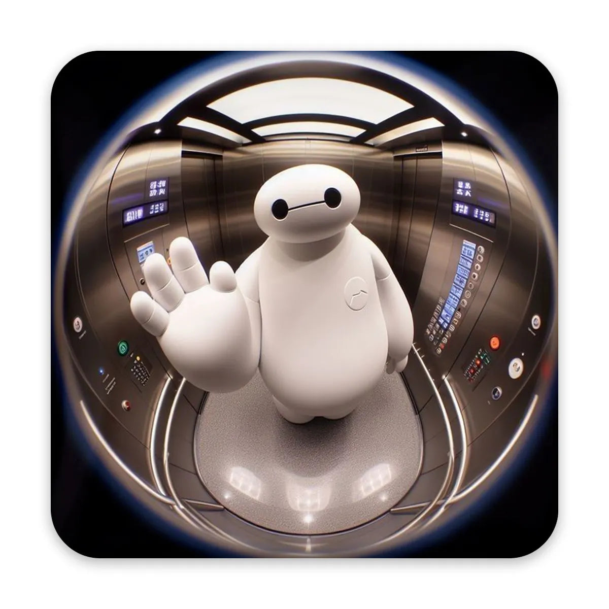Button Hello, I am Baymax
