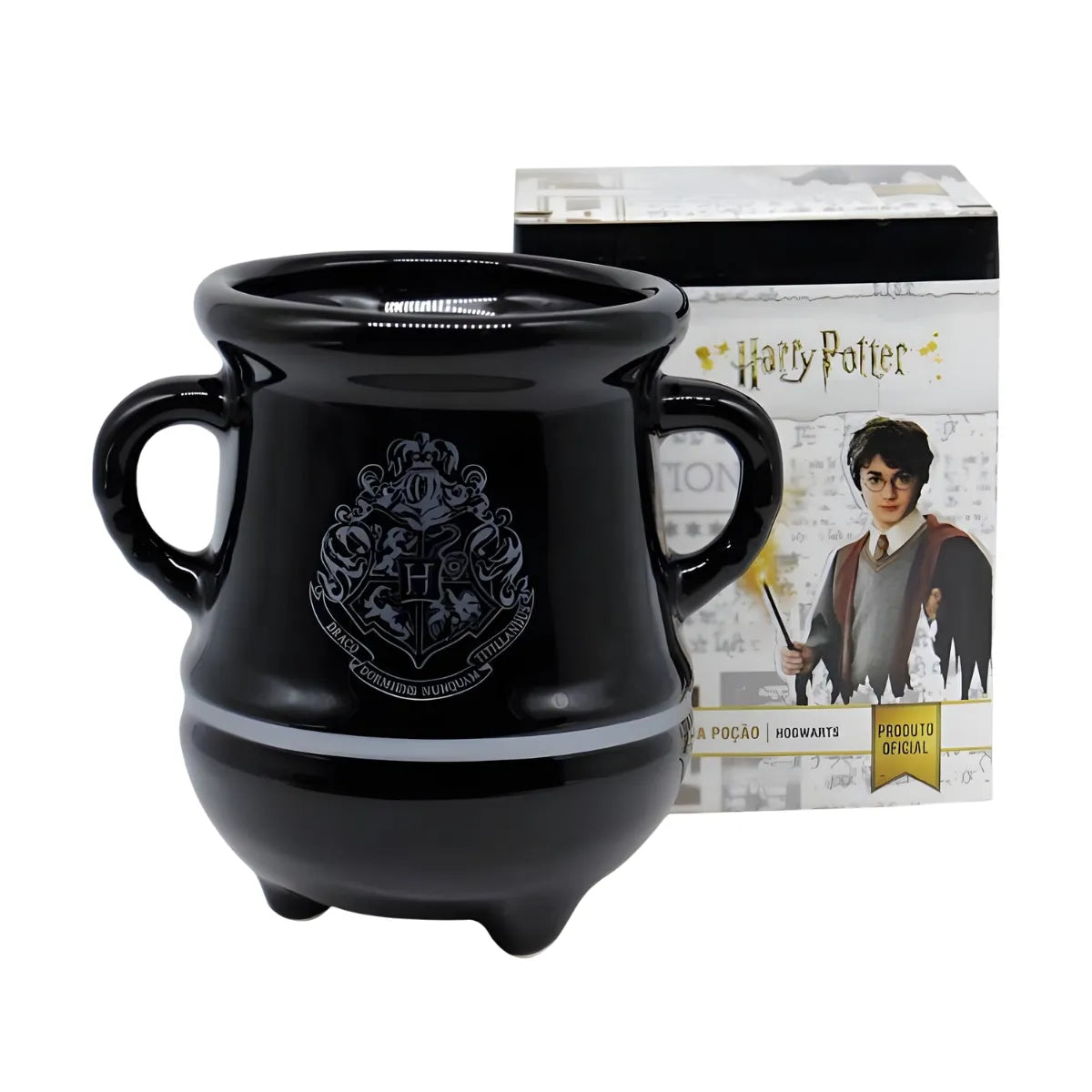 Caneca Caldeirão Poção Hogwarts Harry Potter 3D 350ml