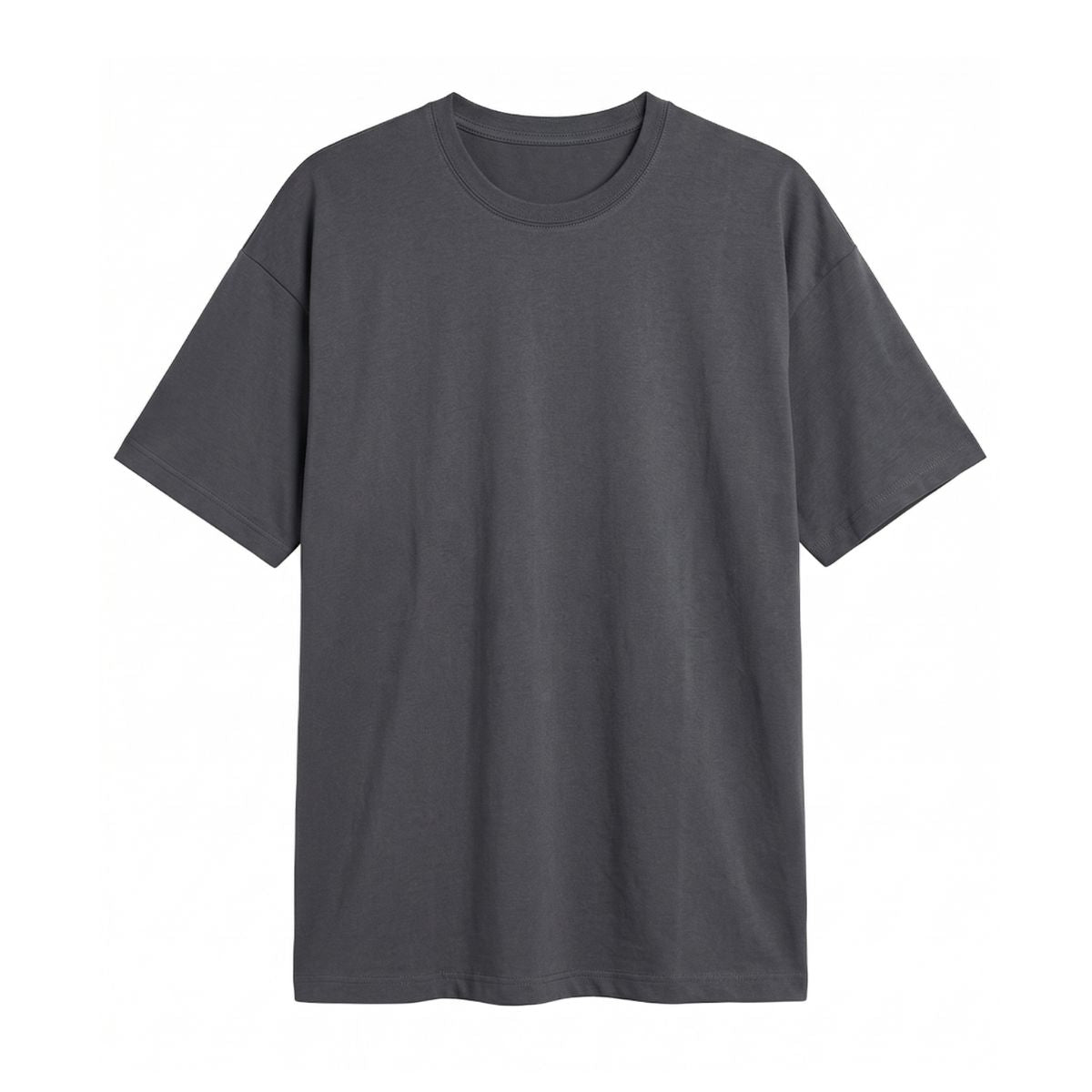 Camiseta Oversized 180g - Chumbo