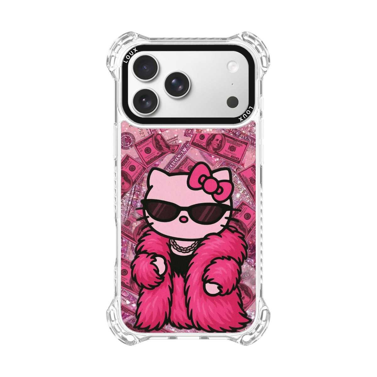 Capa Rich Kitty Para iPhone Obsidian Loux