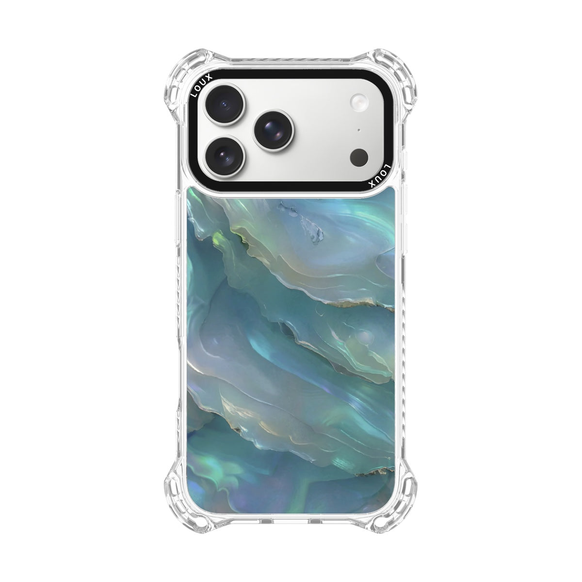 Capa Blue Pearl Para iPhone Obsidian Loux