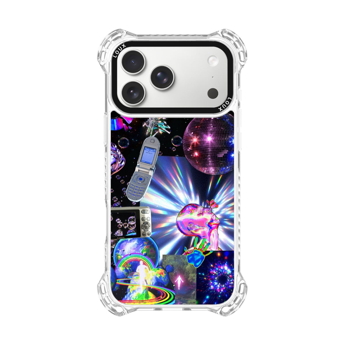 Capa Radiant Entity Para iPhone Obsidian Loux