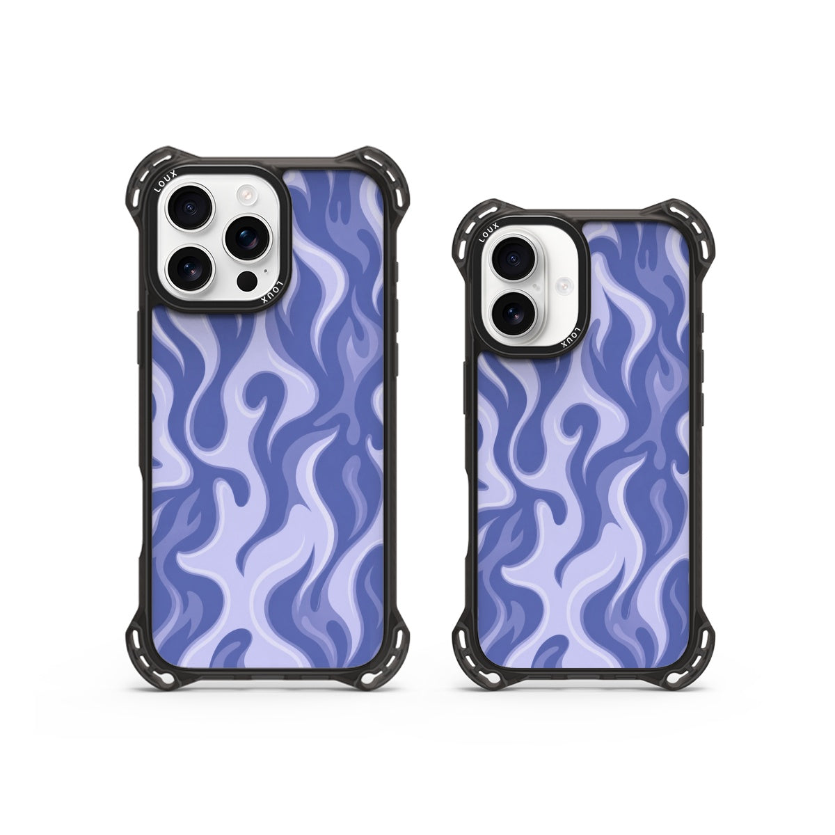 Capa Violet Fire Para iPhone Obsidian Loux