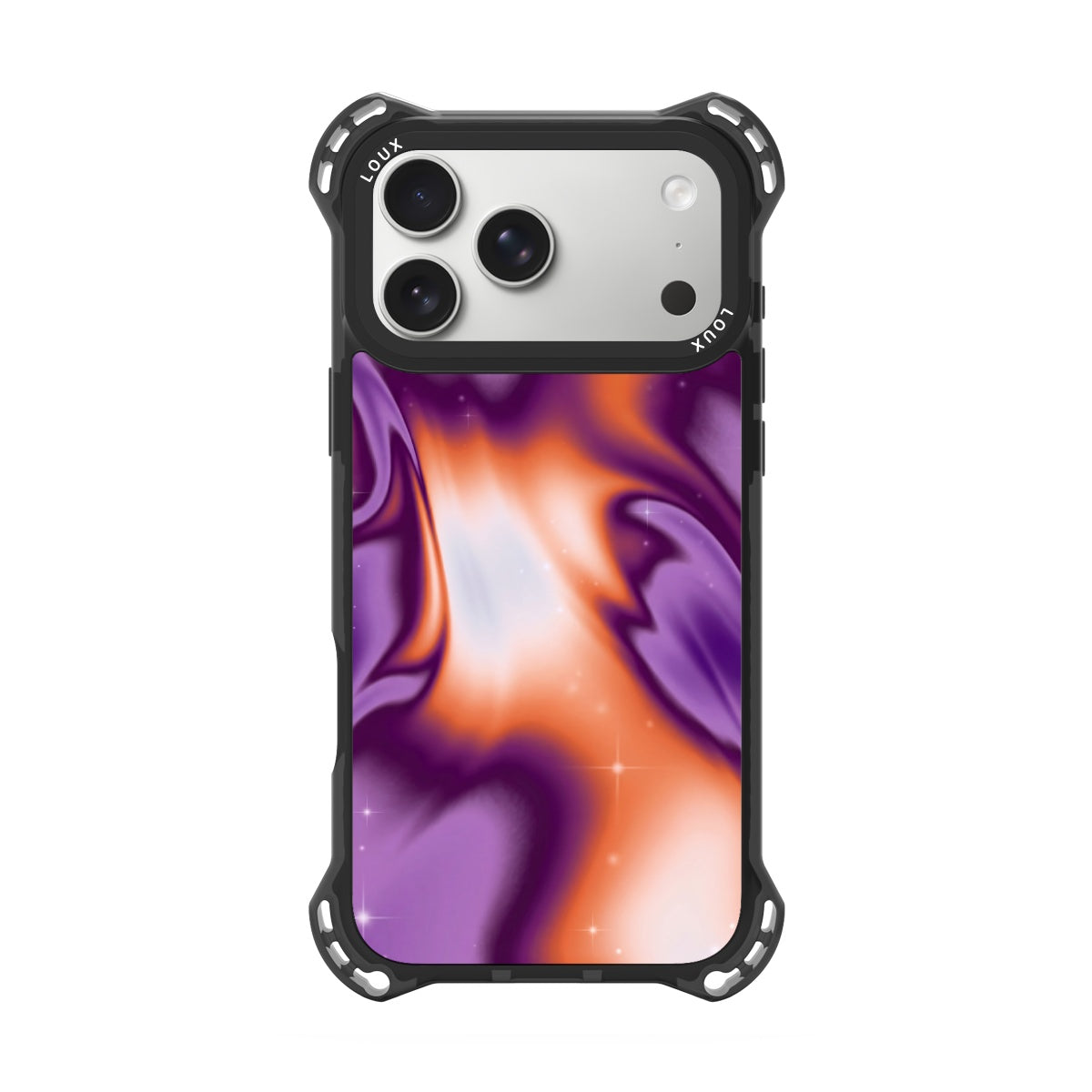Capa Magic Nebula Para iPhone Obsidian Loux