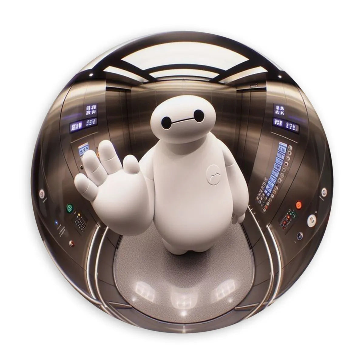 Botton Hello, I am Baymax