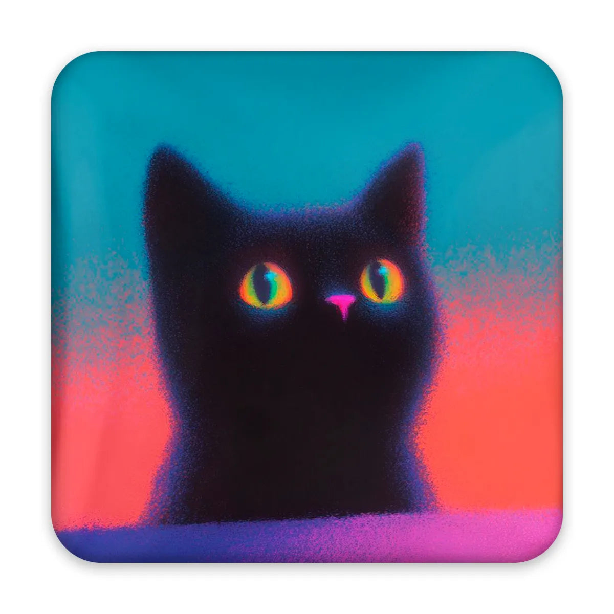 Botton Pop Art Gato