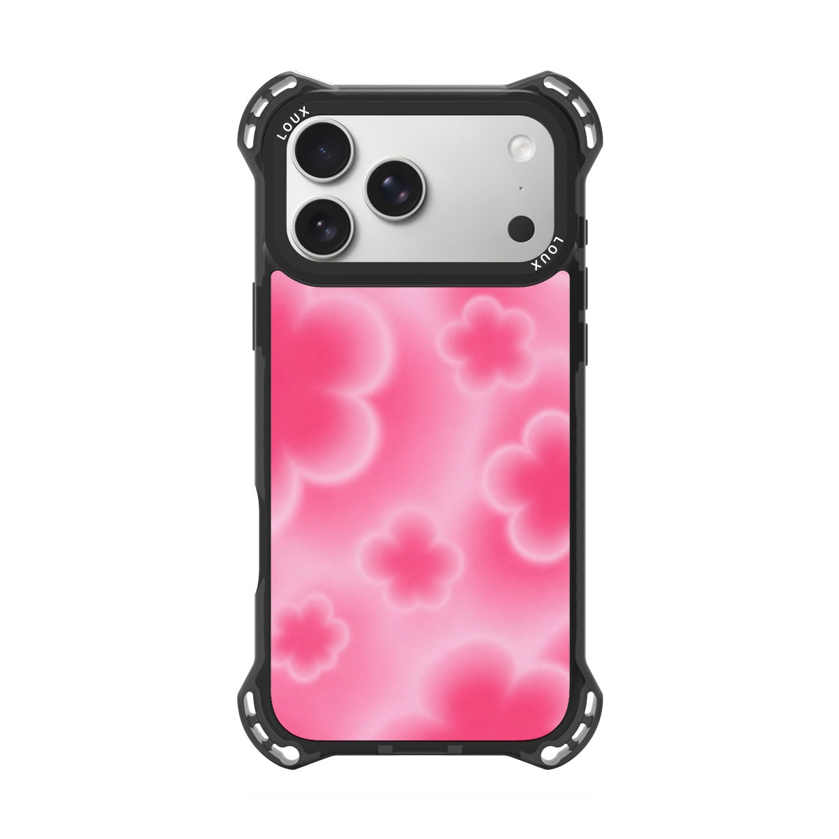 Capa Soft Blooms Para iPhone Obsidian Loux