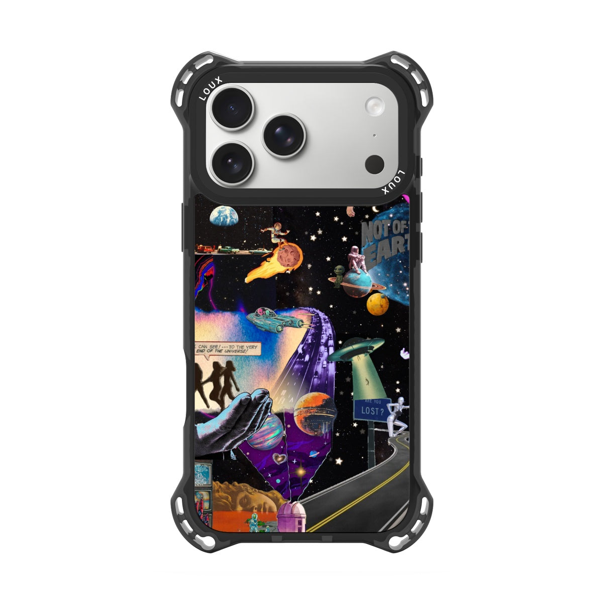 Capa Starway Journey Para iPhone Obsidian Loux