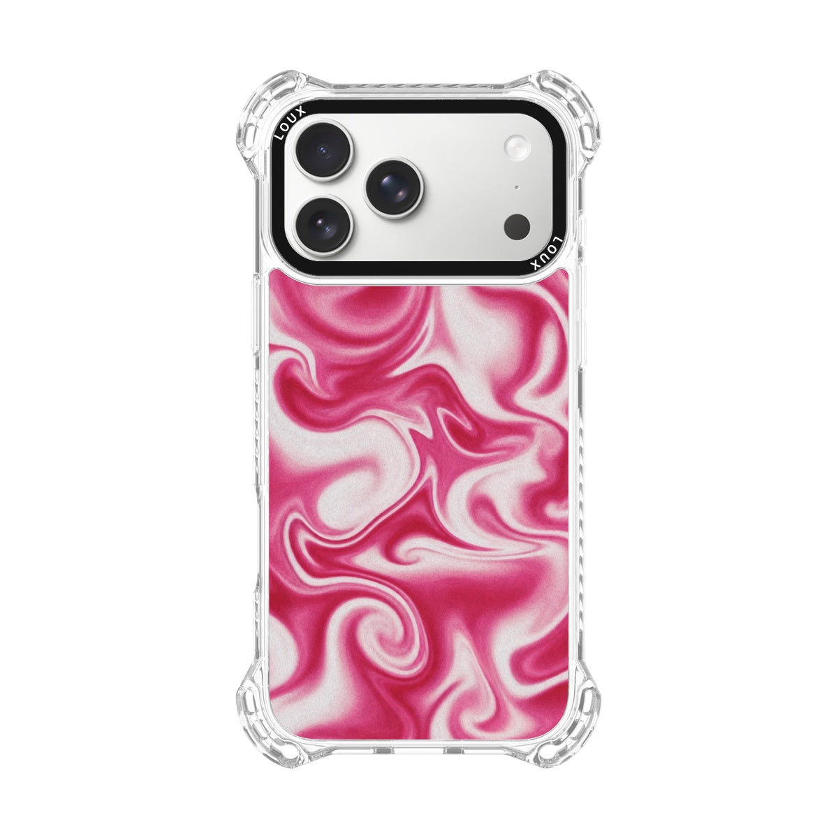 Capa Crimson Swirl Para iPhone Obsidian Loux