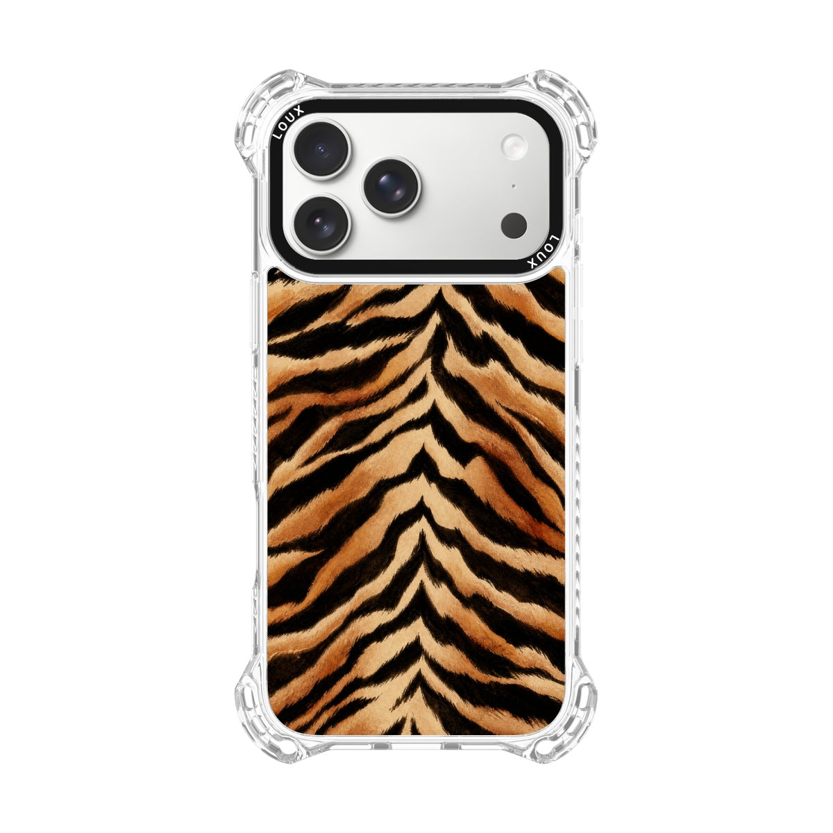 Capa Classic Tiger Para iPhone Obsidian Loux