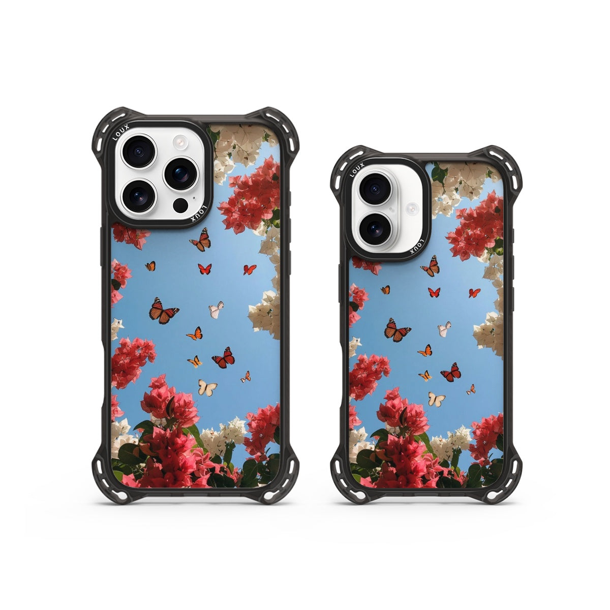 Capa Floral Breeze Para iPhone Obsidian Loux