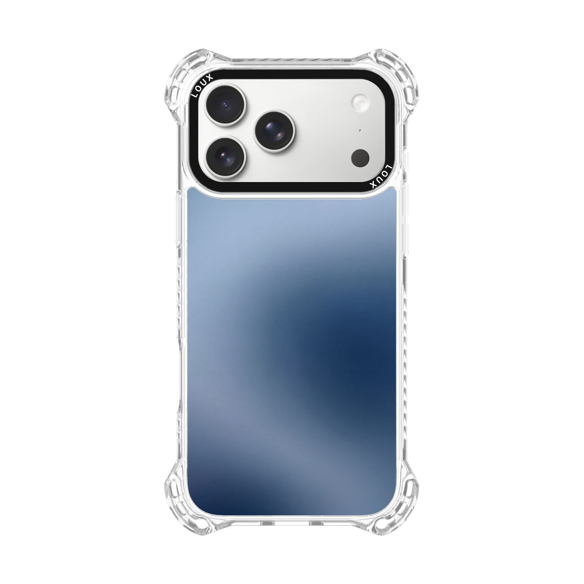Capa Blue Steel Para iPhone Obsidian Loux
