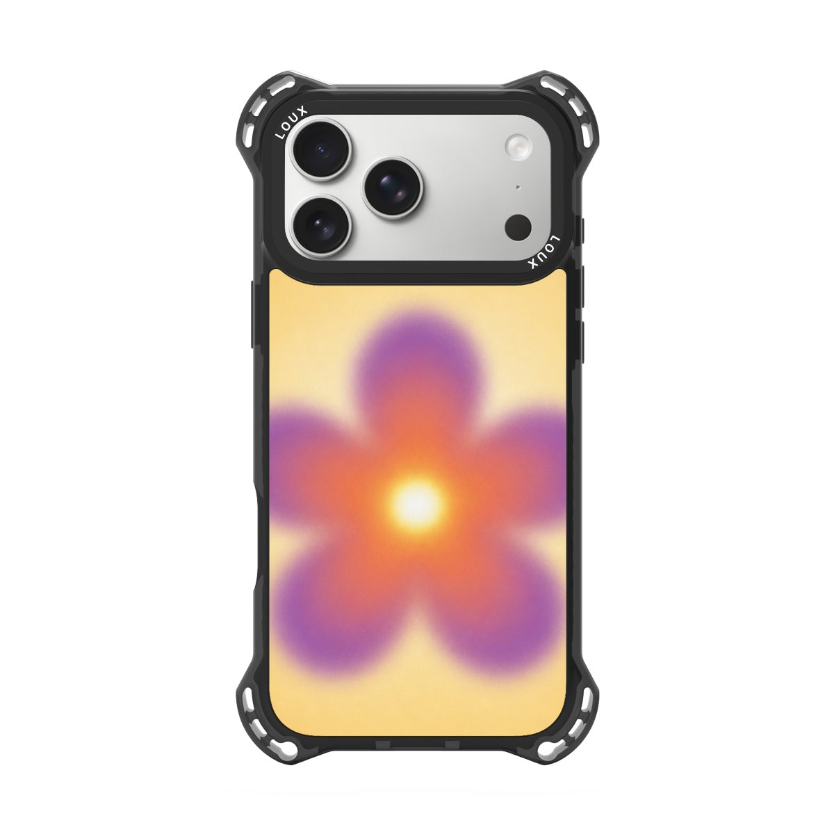 Capa Groovy Vibe Para iPhone Obsidian Loux