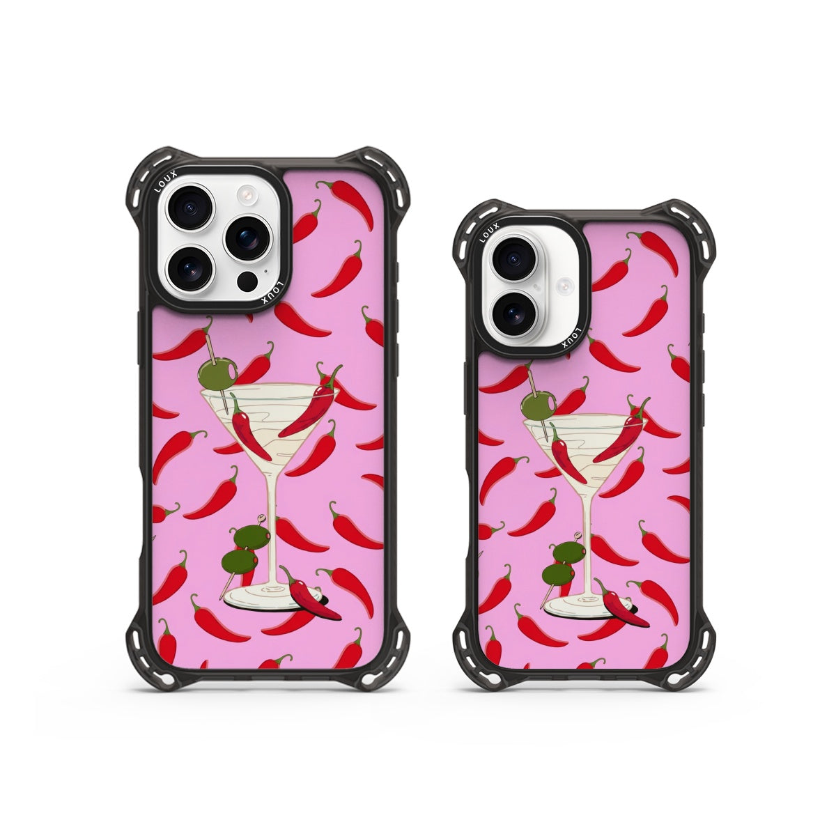 Capa Chili Sip Para iPhone Obsidian Loux