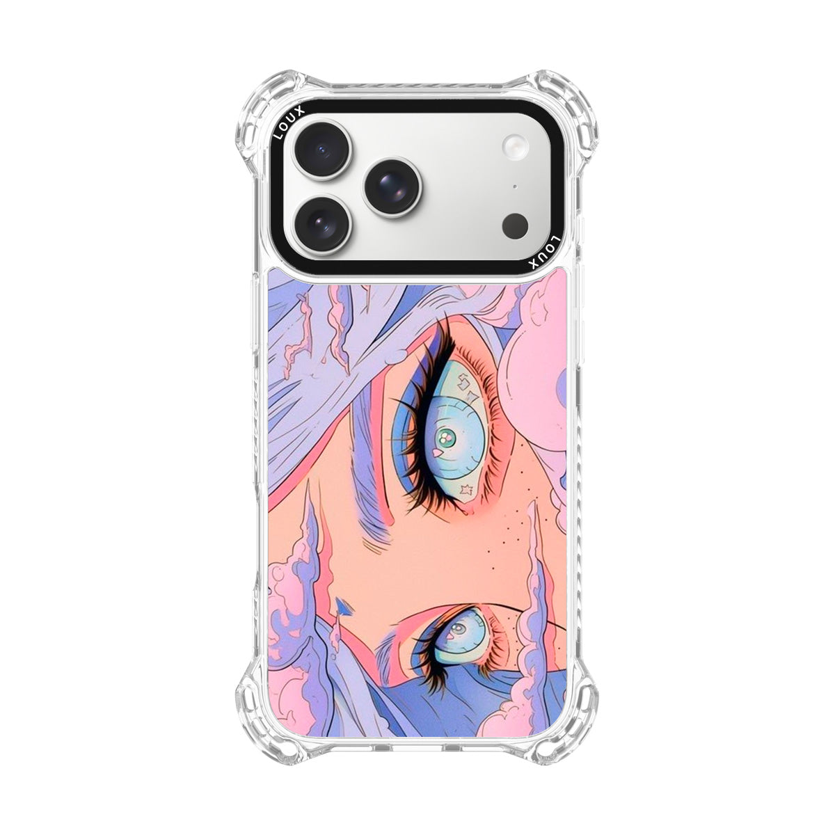 Capa Dreamy Eyes Para iPhone Obsidian Loux