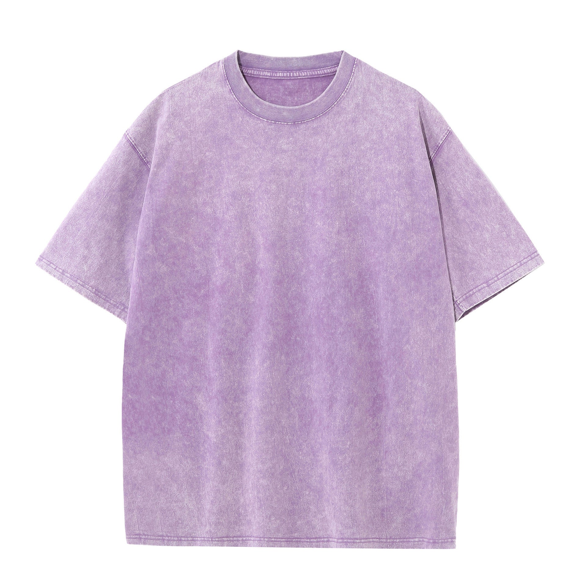 Camiseta Oversized Ample Básica – Roxo Escuro Mármore P