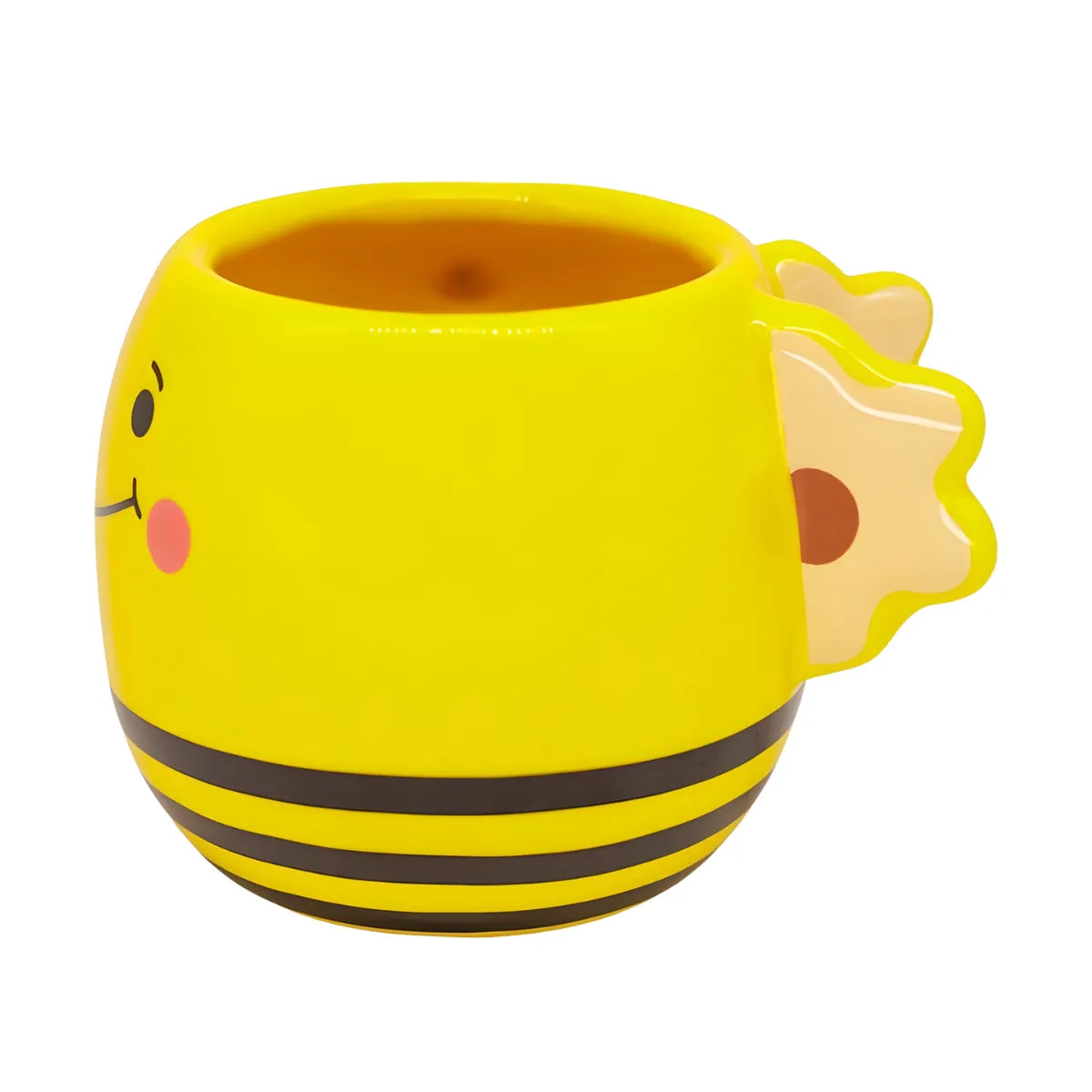 Caneca Abelhinha Bee Happy 3D 500ml