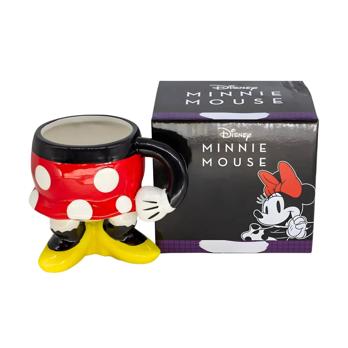 Caneca Minnie Mouse 3D 400ml
