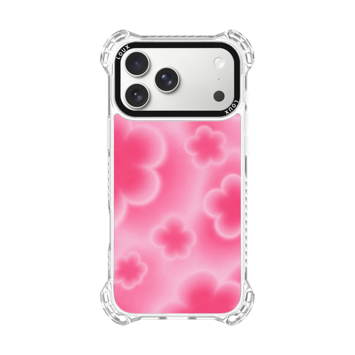 Capa Soft Blooms Para iPhone Obsidian Loux