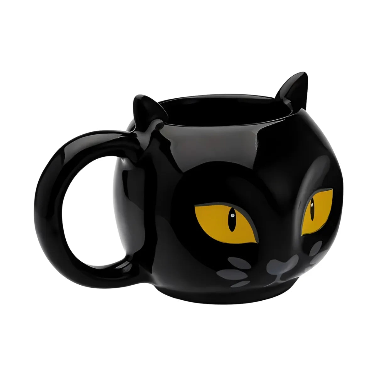 Caneca Gatuno Meia-Noite 3D 300ml