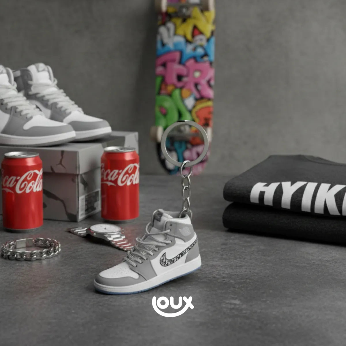Chaveiro Mini Tenis Jordan Sneakerhead