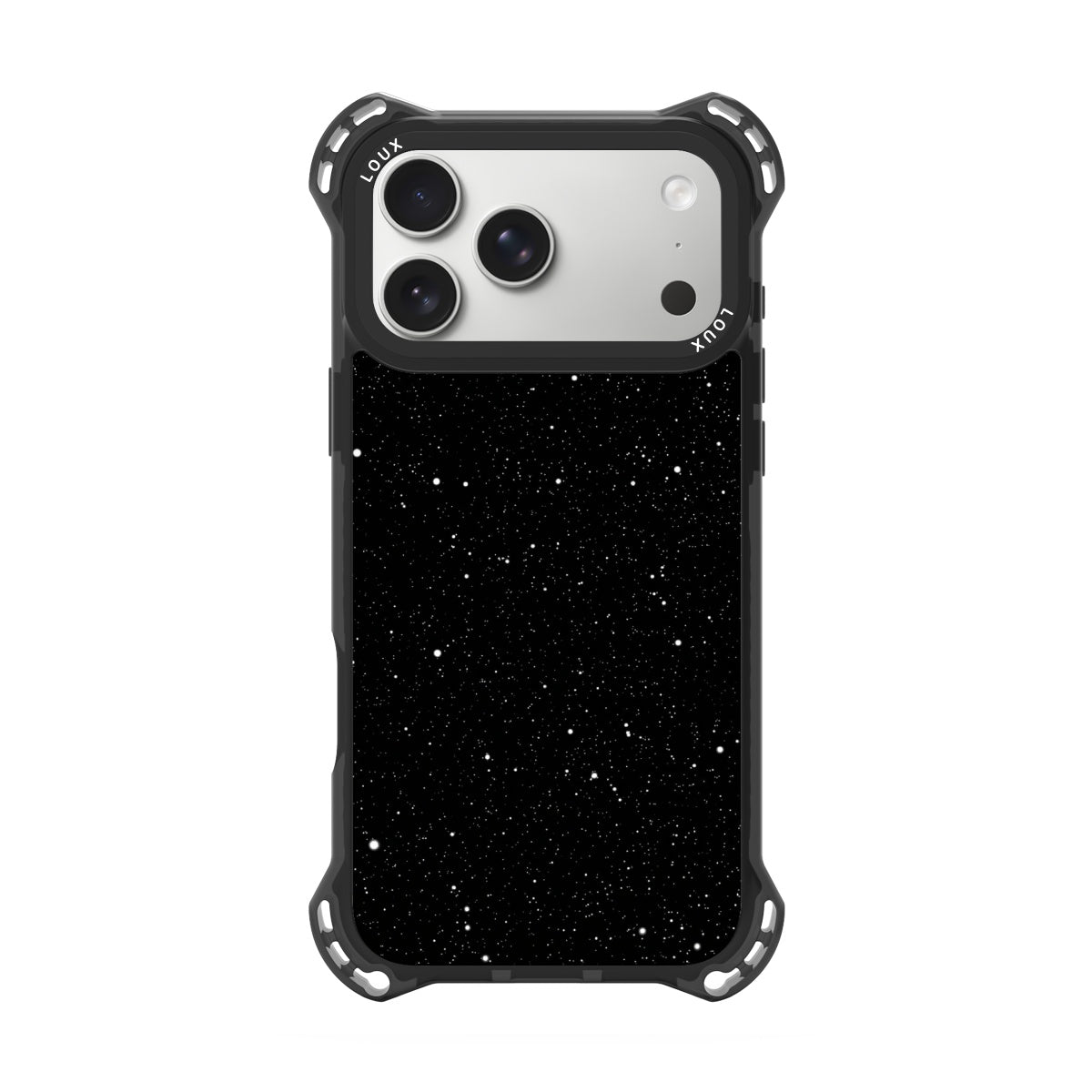Capa Starry Para iPhone Obsidian Loux