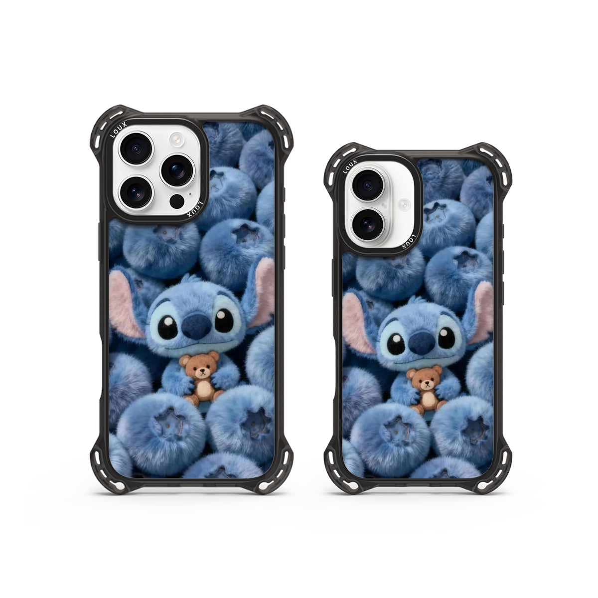 Capa Doce Stitch Para iPhone Obsidian Loux