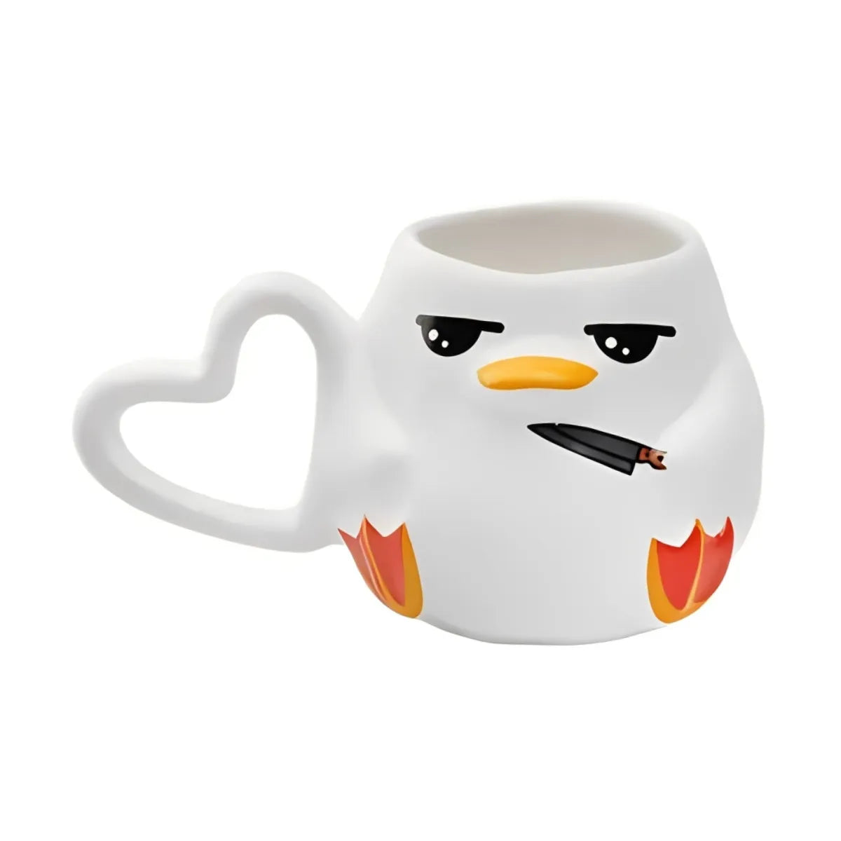 Caneca Psicopato Vingança de Penas 3D 300ml